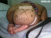 BONDAGE BELT COSPLAY BOND SOLO FEMALE BIG BOOTY ROUND BROWN 12/16