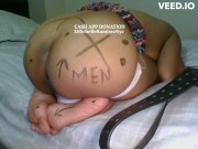 BONDAGE BELT COSPLAY BOND SOLO FEMALE BIG BOOTY ROUND BROWN 2/16