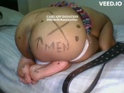 BONDAGE BELT COSPLAY BOND SOLO FEMALE BIG BOOTY ROUND BROWN 8/16