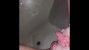 Big Clit Shower Fun | OF: ScarSucc_66