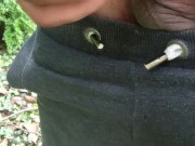 I peed outdoors while working. A lot of piss came out of my dick 13/16