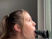 Blowing my favorite toy 10/16