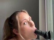 Blowing my favorite toy 14/16