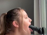 Blowing my favorite toy 2/16