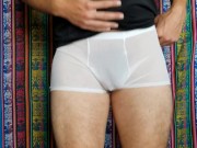 4K White Mesh Transparent Underwear Review 14/16