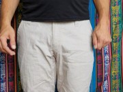 4K Red Mesh Transparent Underwear Try-on Review 3/16