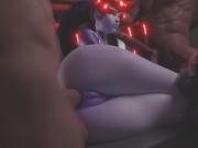 Widowmaker Threesome Anal 💜 [Overwatch Porn Animation] 13/16