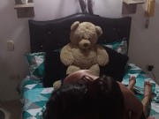 I DO DELICIOUS SCISSORS WITH MY GIRLFRIEND AND SHE WETS HER PUSSY 8/16