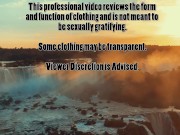 4K White Transparent Briefs Try-on Review 1/16