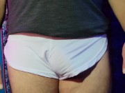 4K White Trunks Try-on Review 16/16