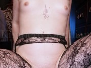 milf stretching PUSSY DEPTH on large dildo 7/16