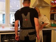 Hot & Sexy Milf GinaTomic Teases And Sucks The Handyman - Mydirtyhobby 3/16