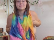 Cute Sexy Chubby Mollie Trying On Panties 1/16