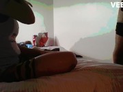 BIG BALLS FETISH BIG DICK BLOW JOB ARMY COSPLAY 9/16