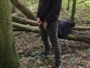 I was walking in the forest and needed to take piss 2/16