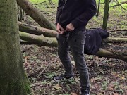 I was walking in the forest and needed to take piss 8/16