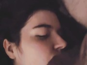 Blowjob teasing and enjoying it a lot with hot wife 12/16