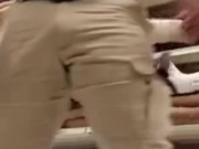 Thick BBC Daddy Drops Pants and Jerks Off in Public Store 1/16
