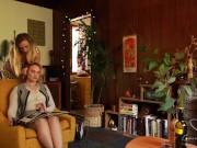 Sensual Charlie Forde & Kim Cums Can't Stop Eating Each Other's Pussies! 3/16