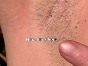 Sweaty and Dirty Armpits! Slut in Public. 6/16