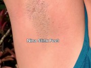 Sweaty and Dirty Armpits! Slut in Public. 7/16