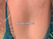 Sweaty and Dirty Armpits! Slut in Public. 9/16