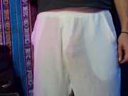 4K Grey Trunks Underwear Try-on Review 1/16