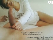 custom video BOTH WEAR WHITE T SHIRT BLOW JOB 13/16