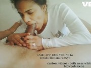 custom video BOTH WEAR WHITE T SHIRT BLOW JOB 4/16