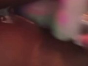 Ebony Creamie Mess