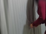 Bailecito y follada en la cortina 12/16