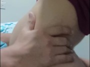 Bailecito y follada en la cortina 16/16