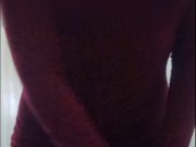 Bailecito y follada en la cortina 4/16