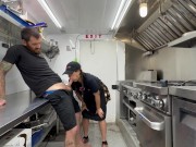 Food truck mommy has a hawk tuah deepthroat on the menu 5/16