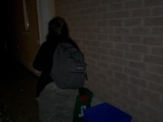 Cheating BBW girlfriend picked up at the park and creampied! 3/16