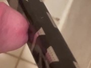 Pro Hockey Player Cums on Hockey Stick - Dane Coxx 4/16