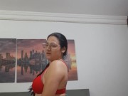 I GIVE A DELICIOUS RIDE TO MY ROOM NEIGHBOR 9/16