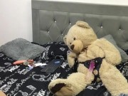 BEAUTIFUL GIRLS KISS THEIR NIPPLES AND MASTURBATE AT THEIR STEPFATHER'S HOUSE 16/16