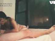 BLOW JOB AT THE WINDOW NEIGHBORS WATCH FROM OUTSIDE PEEPING CAUGHT 13/16