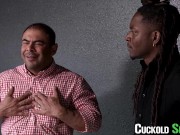 Two hung workmen take turns into Pristine's butthole 10/16