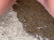 close up piss on the steps 14/16