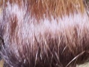 4K BBW large woman doing a Blowjob and swallowing. I love tasting sperm and swallowing. 12/16