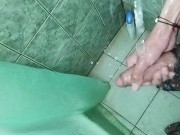 big cock cumshot in the shower 11/16