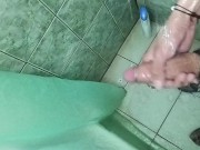 big cock cumshot in the shower 12/16
