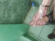 big cock cumshot in the shower 5/16