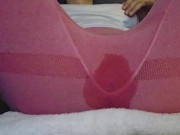 Squirting and soaking my leggins. Part II. 3/16