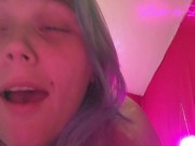 big ass milf wife's pussy gets filled with cum in ass up face down doggy in quickie creampie 2/16