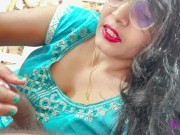 Stepmother Pinki Caught her Son naked, She help for tight pennis and Cumshot in mouth. 10/16