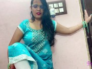 Stepmother Pinki Caught her Son naked, She help for tight pennis and Cumshot in mouth. 3/16