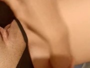 i squirt to much whit a huge toy 4/16